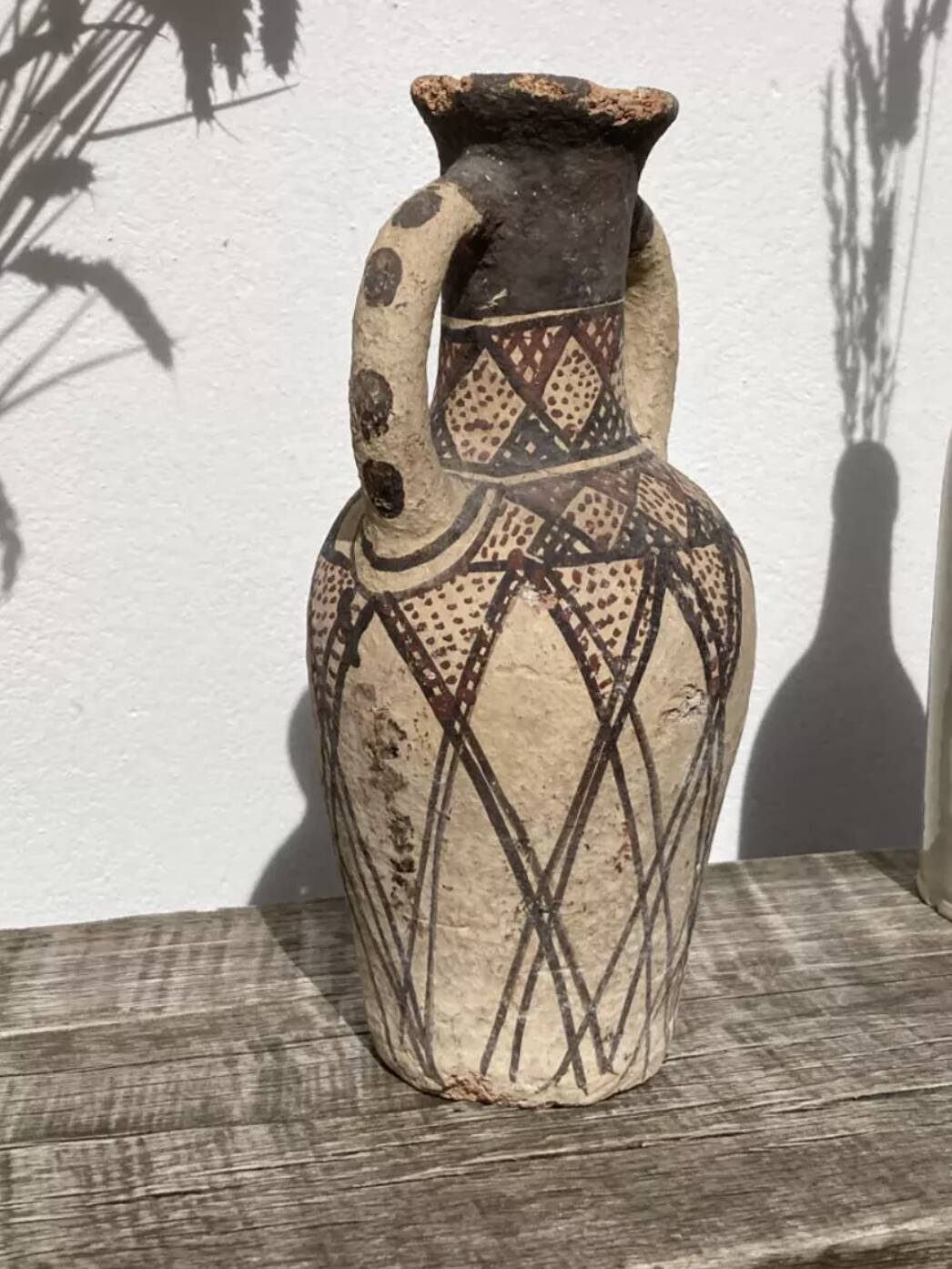 Berber pottery jar from the Rif