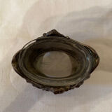 Silver metal salt shaker