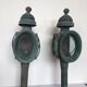 Anciennes lampes de calèche