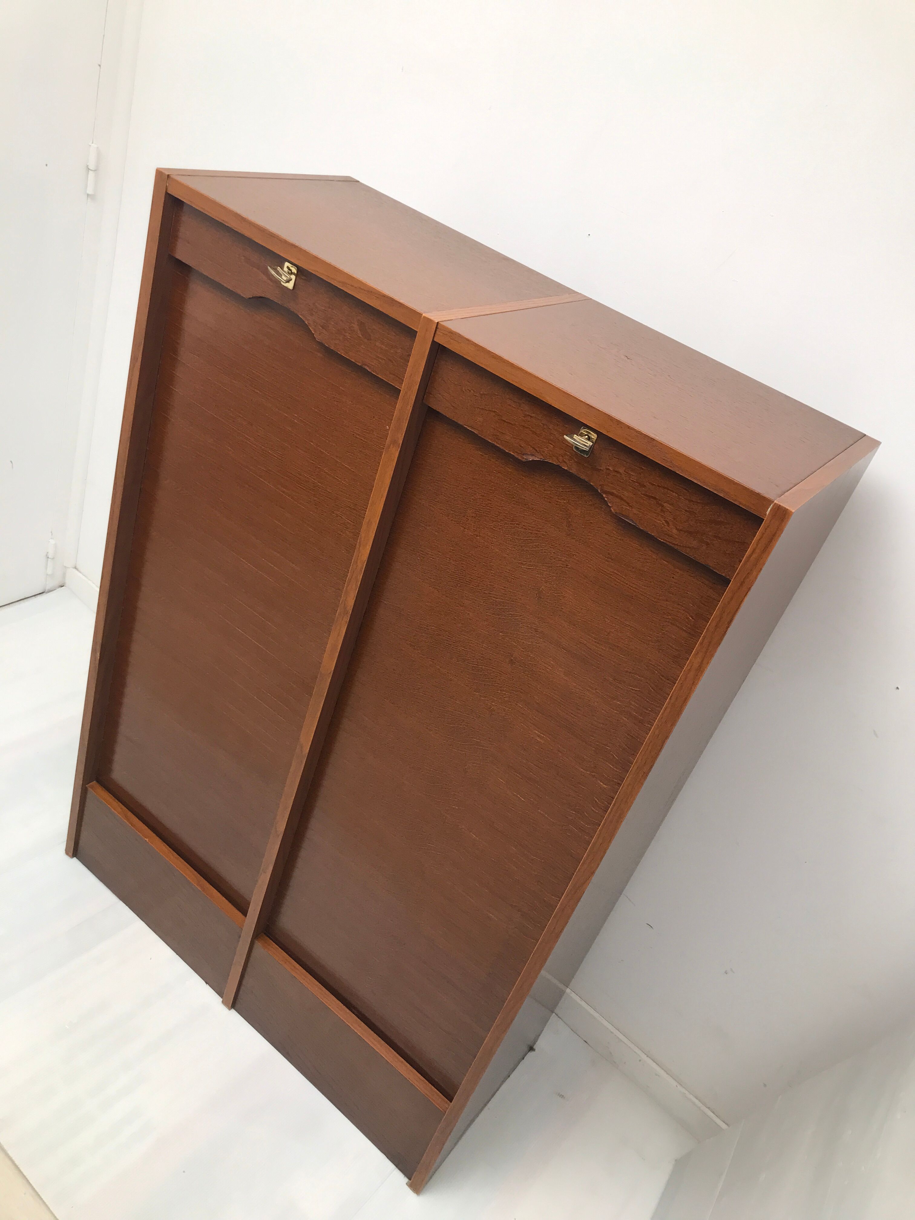 Double year curtain binder cabinet 60-70