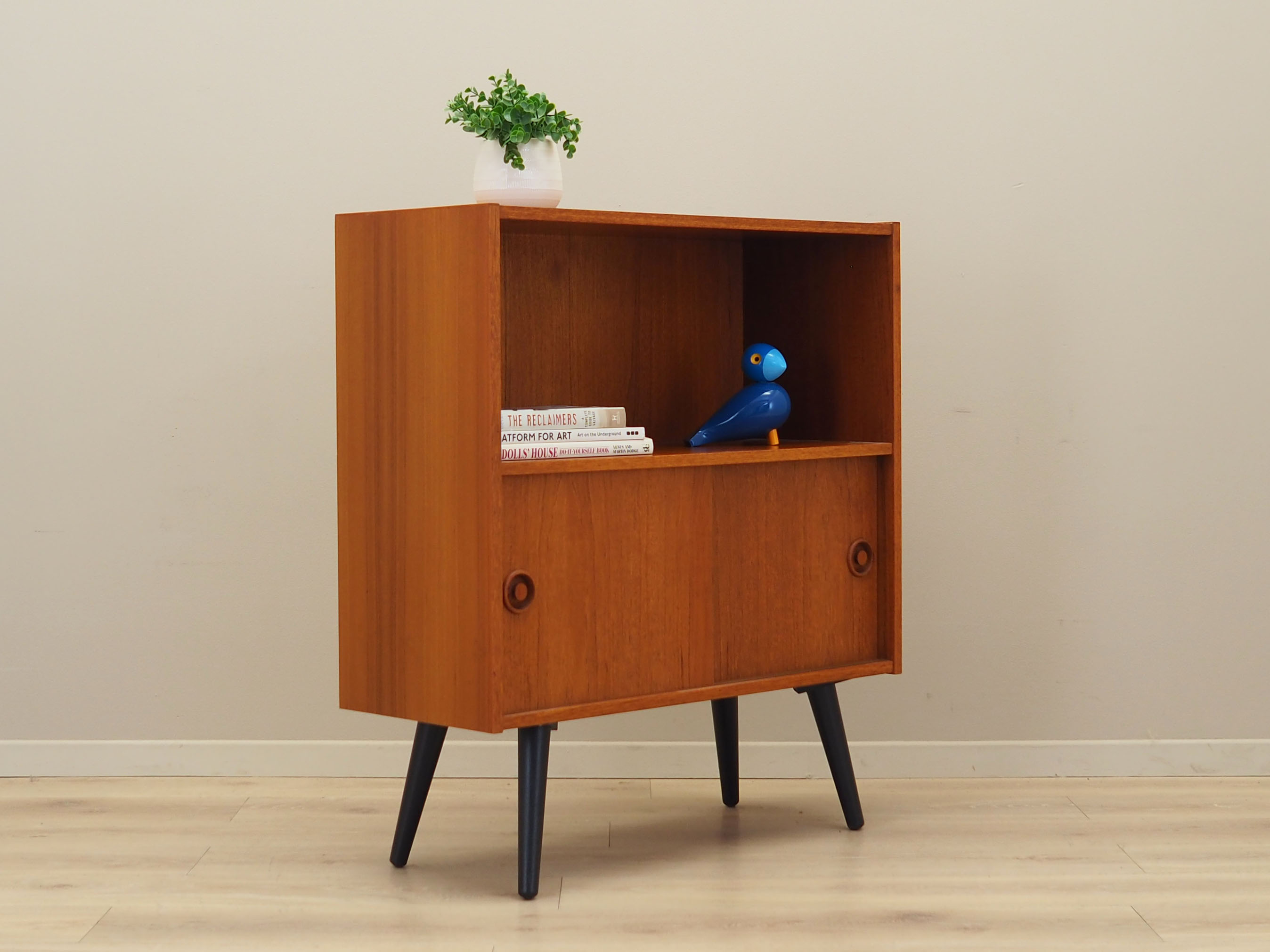Teak bookcase, Danish design, 1970s, production: Denmark
