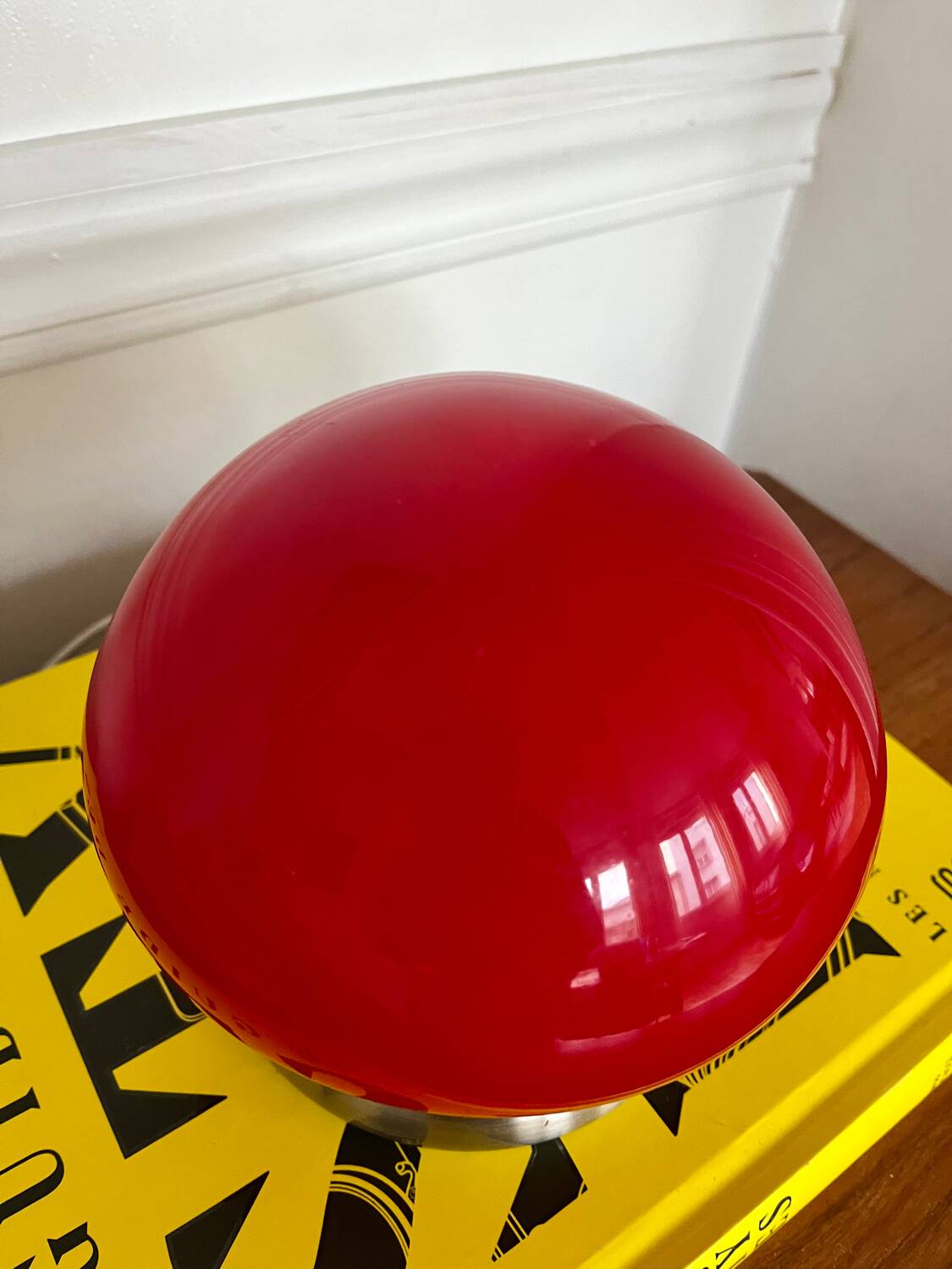 Vintage UFO touch mushroom lamp