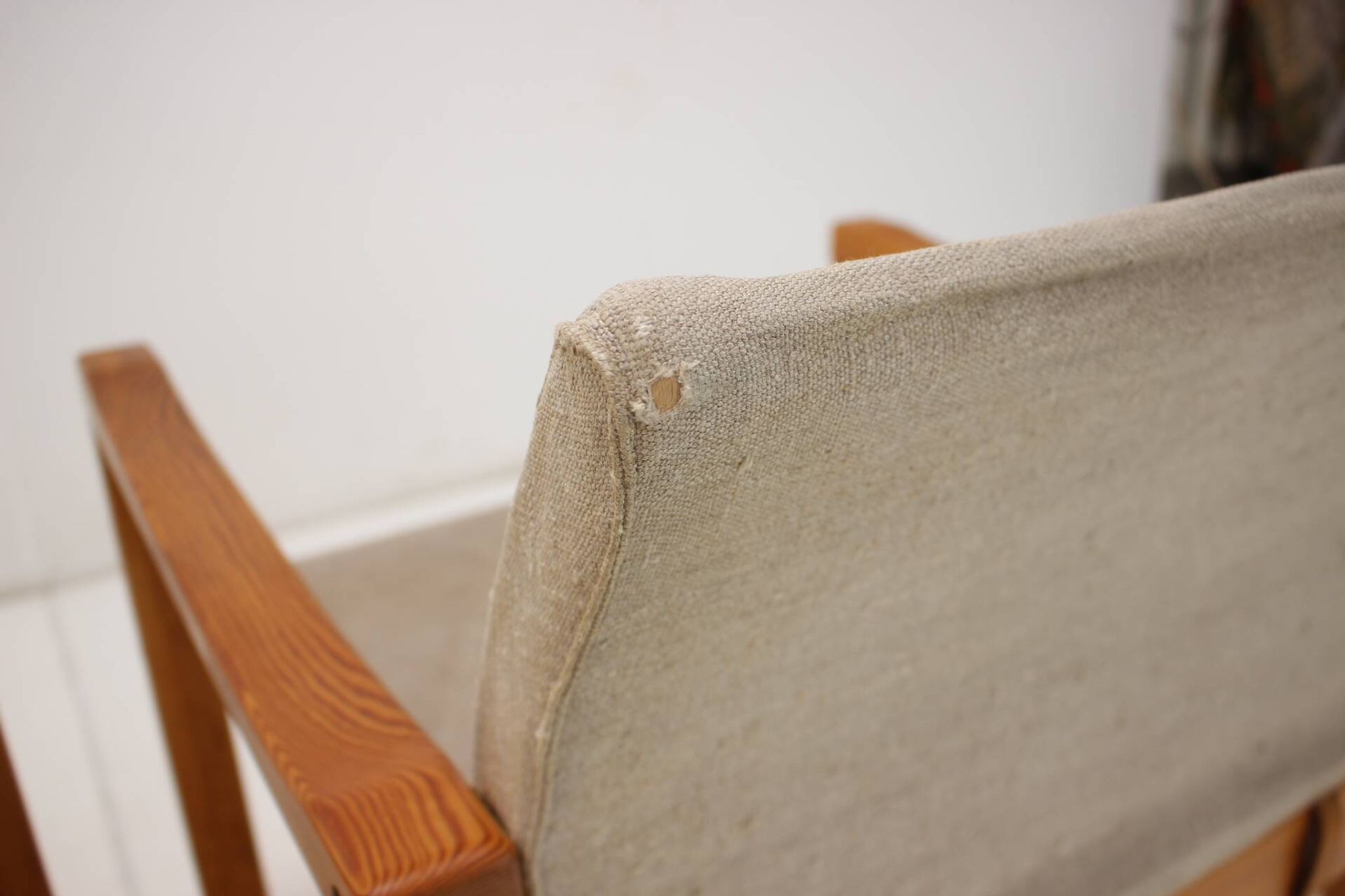 Set of Two Scandinavian Safari Armchairs by Karin Mobring, 1980s