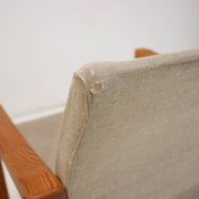 Set of Two Scandinavian Safari Armchairs by Karin Mobring, 1980s