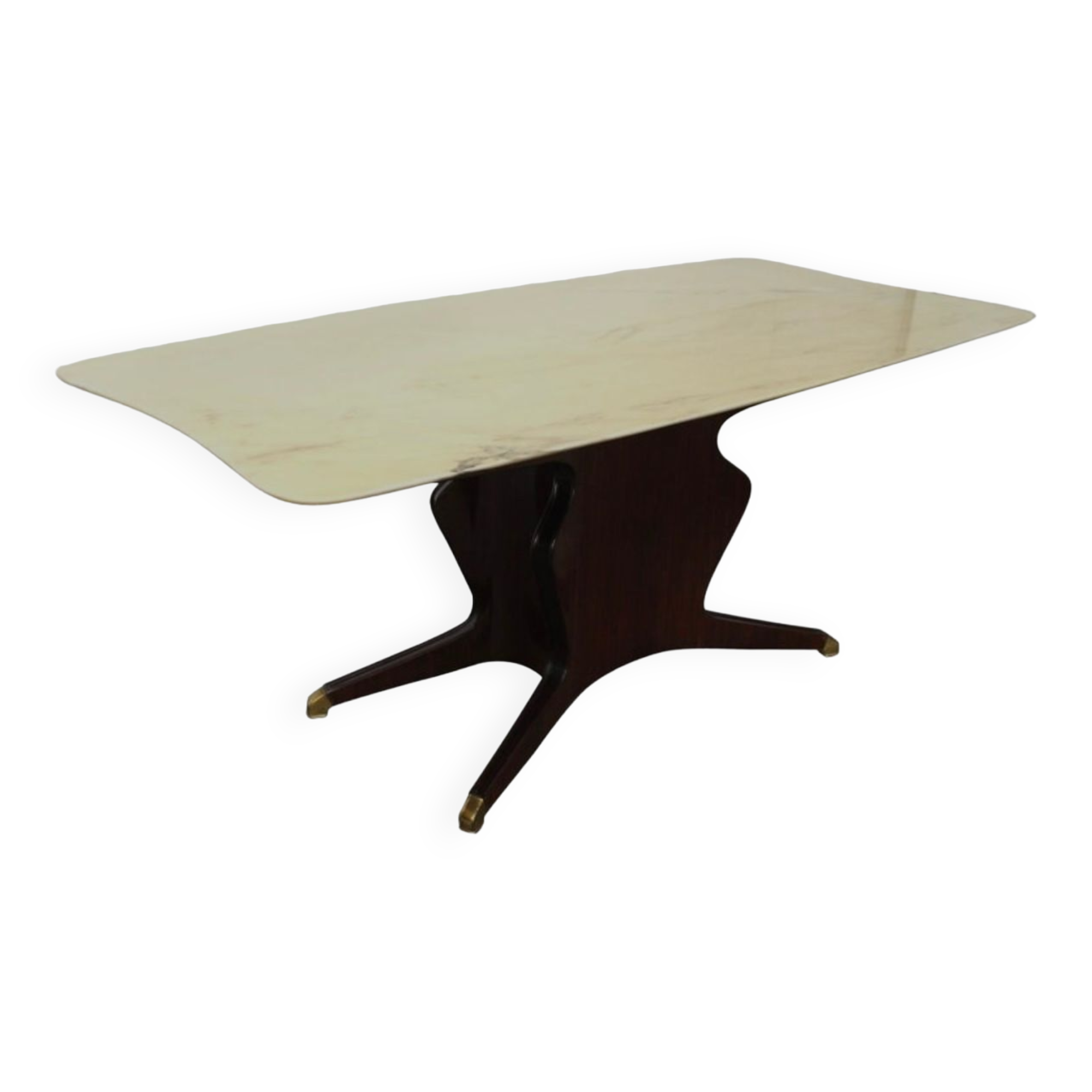 Onyx top 8 person dining table