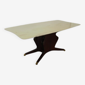 Onyx top 8 person dining table