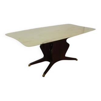 Onyx top 8 person dining table
