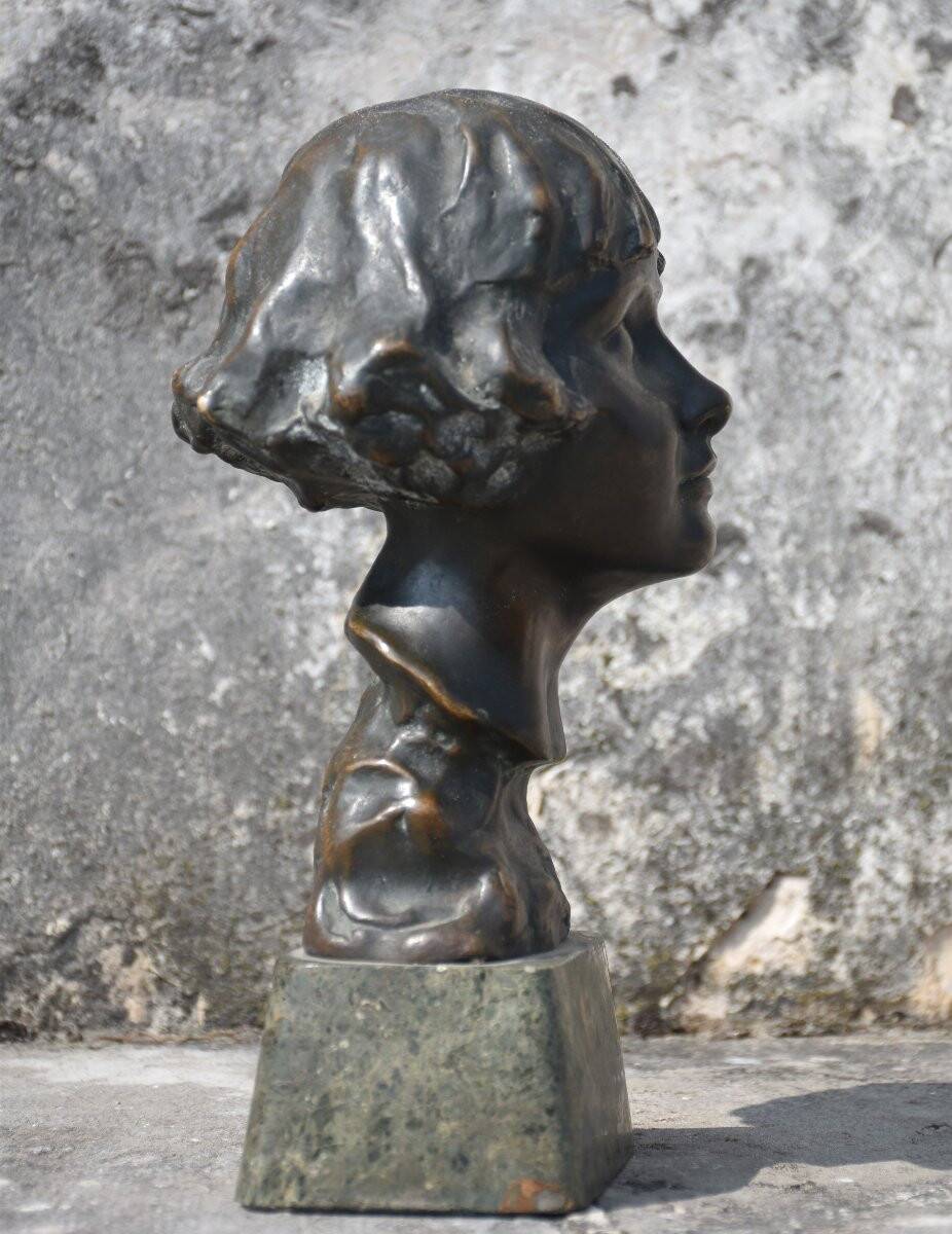Suzy De Grauw, Tête de fille (1918)