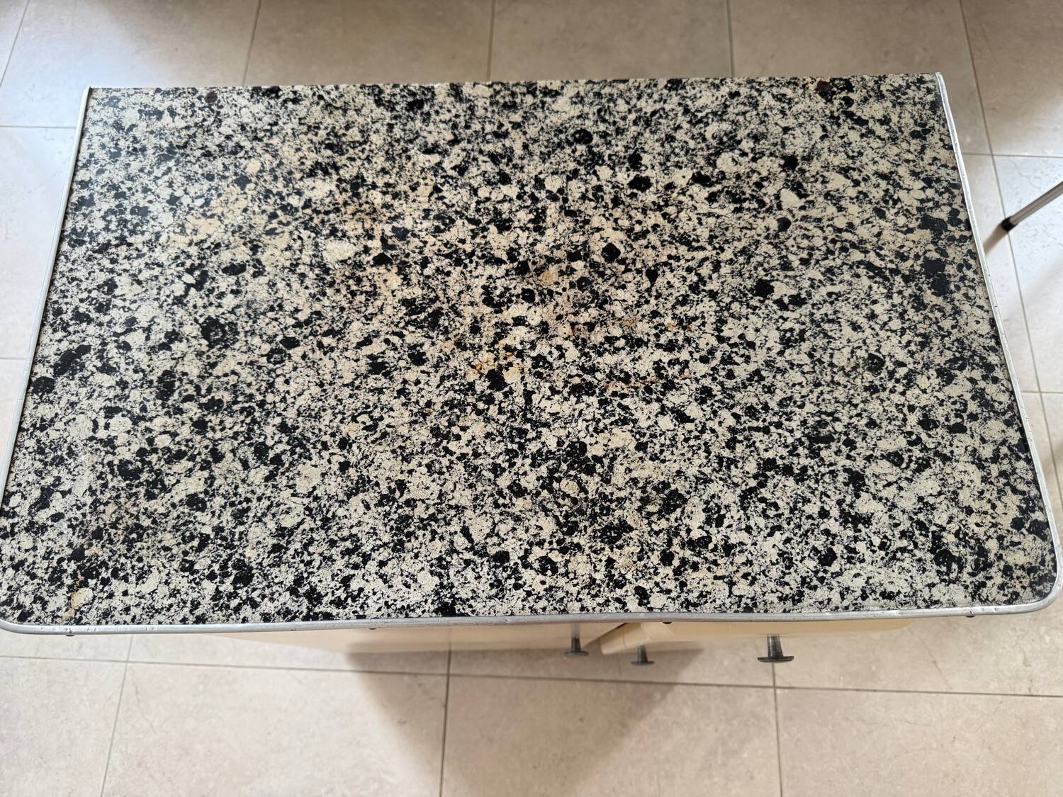 Small 50s kitchen sideboard, vintage kitchen furniture.