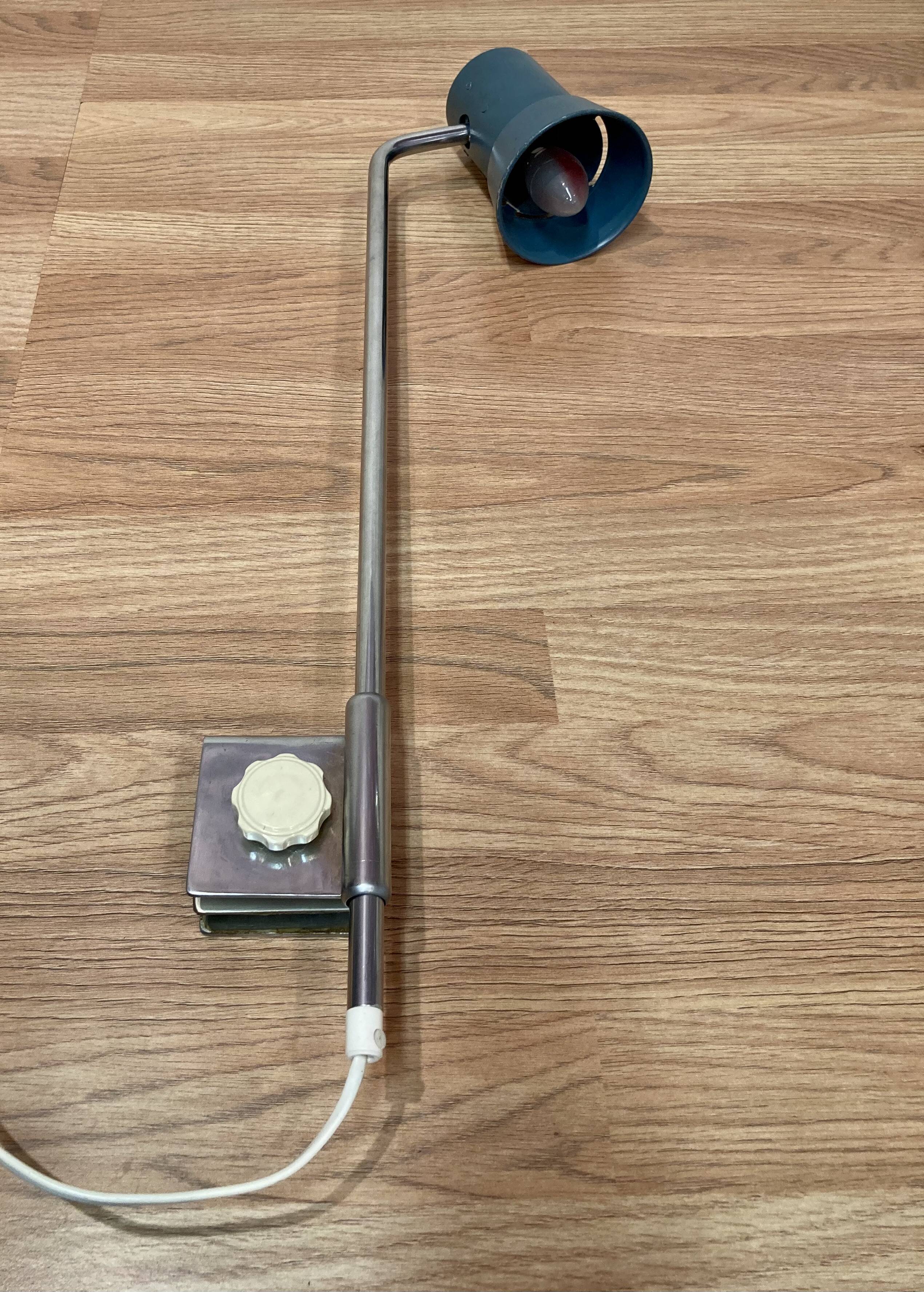 Large modular industrial lamp from the 1950s.