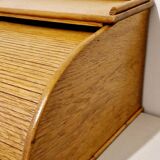 Old oak curtain storage file