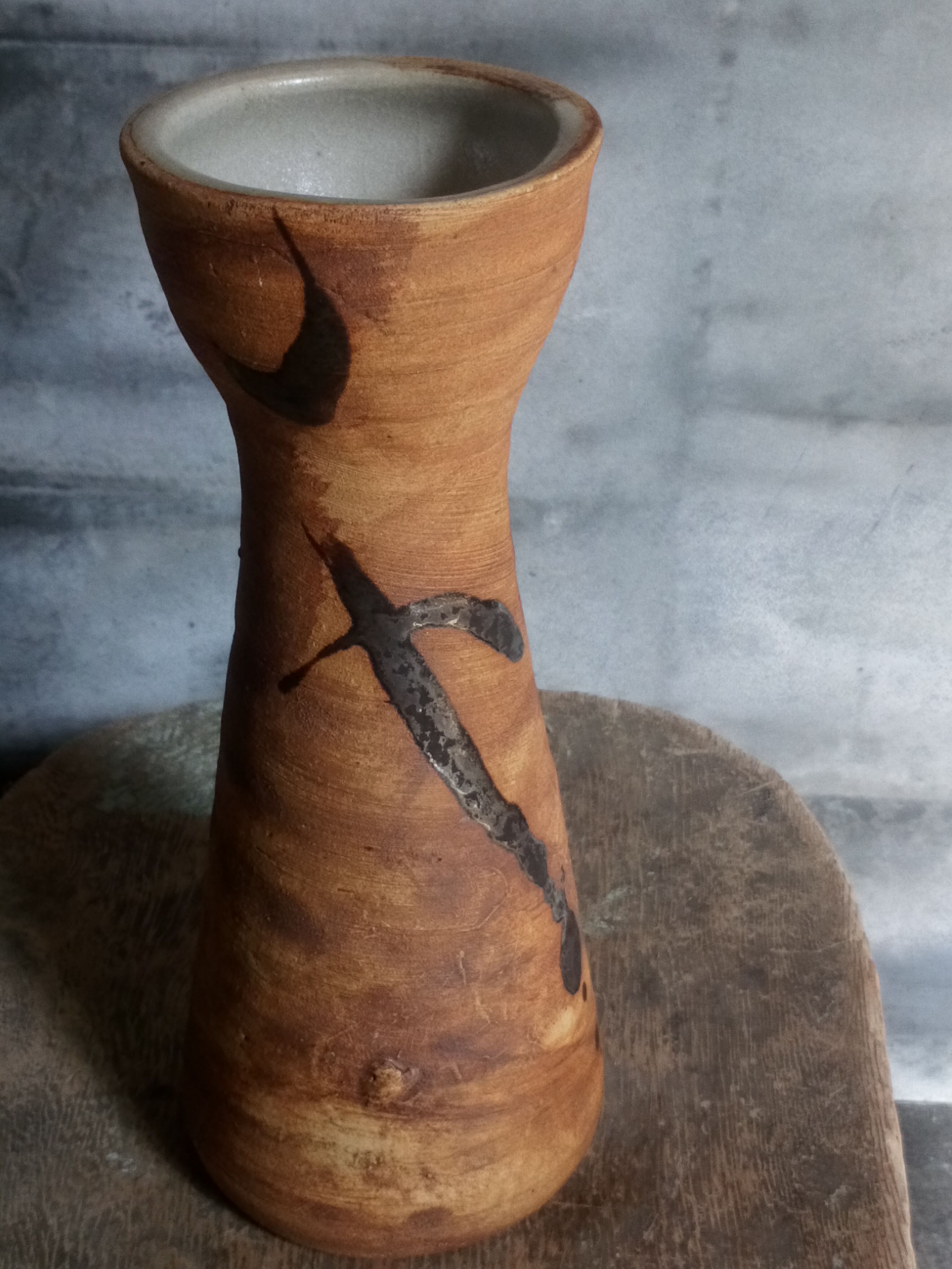 Vase en grès Poterie du Colombier