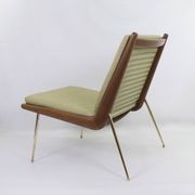 BOOMERANG ARMCHAIR by P. HVIDT & NIELSEN, ed. original, restored, 1950