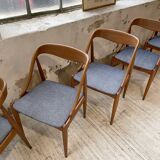 6 chairs by Johannes Andersen