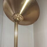 Halogen gilded bronze floor lamp Louis XVI Lucien Gau