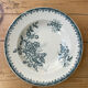 Set of 5 antique deep plates "Terre de Fer"