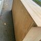 Buffet impérial rénové en bois du 20ème 190cm