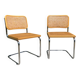 Paire de chaises Marcel Breuer Cesca B32