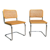 Paire de chaises Marcel Breuer Cesca B32
