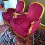 Pair of Louis XV style shepherdesses