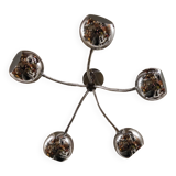 70' Eyes Ball suspension, 5 lights, articulated arms