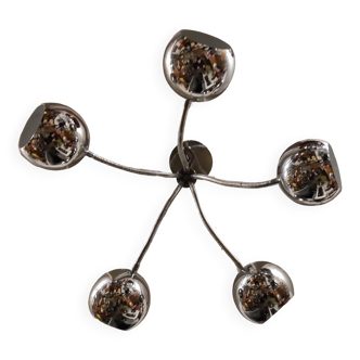 70' Eyes Ball suspension, 5 lights, articulated arms