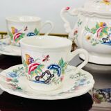 Antique Sarreguemines coffee service – “Rouen” model