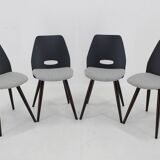 1960s Set of Four Dining Chairs by Tatra, Czechoslovakia
