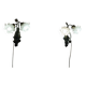 Pair of Hollywood Regency wall lights from the 60s/70s