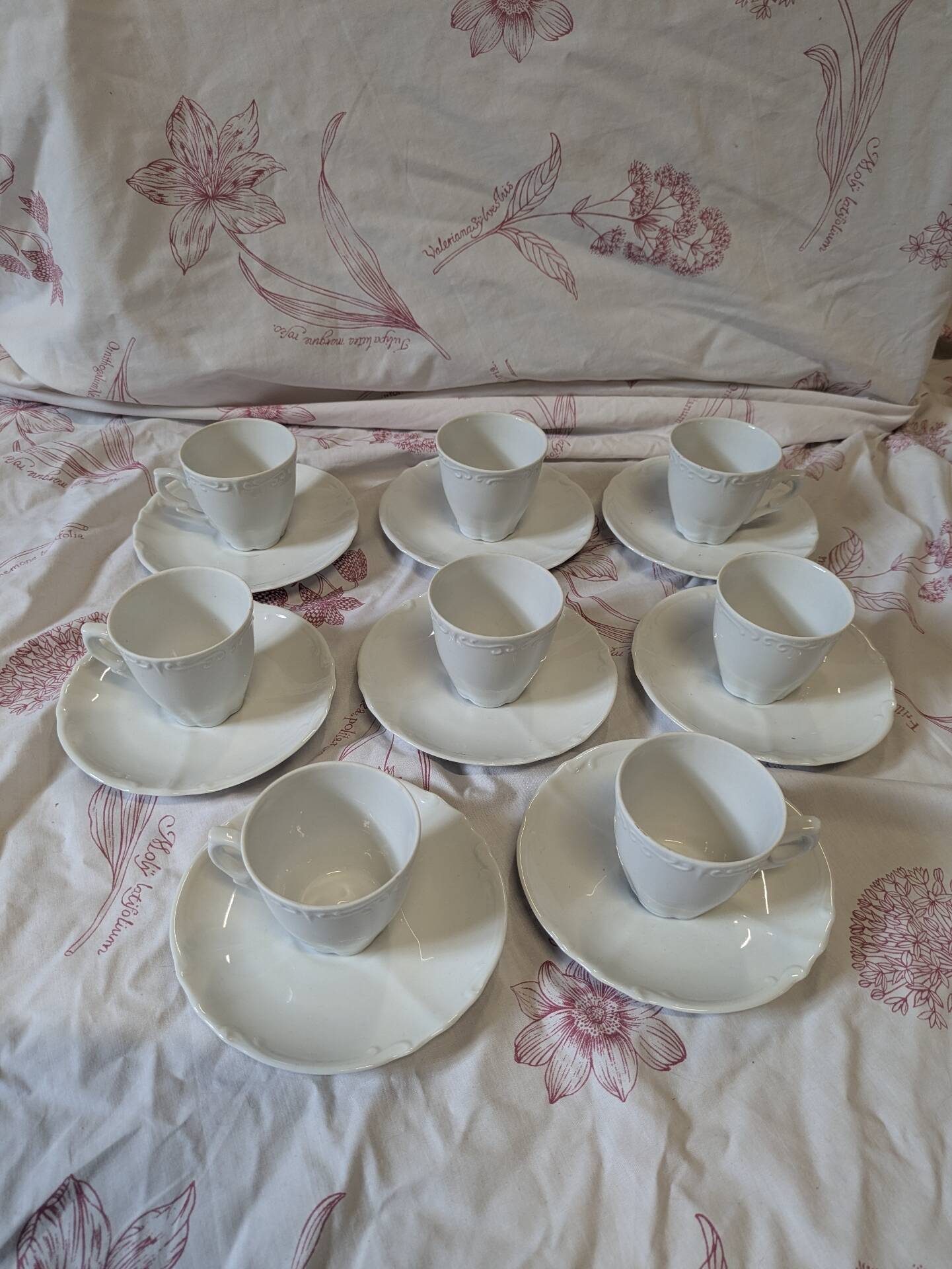Service à café porcelaine Deshoulieres