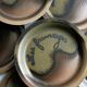 6 Arnon stoneware cheese plates.