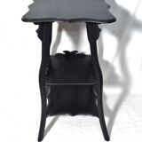 Art nouveau fifth wheel with three levels in black