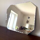 Miroir octogonal biseauté 1930