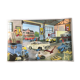 Affiche scolaire oge Hachette garage/piscine