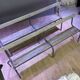 Paire de bancs de ferme