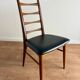 Set of 6 Scandinavian Teak Chairs by Niels Koefoeds, 1960s