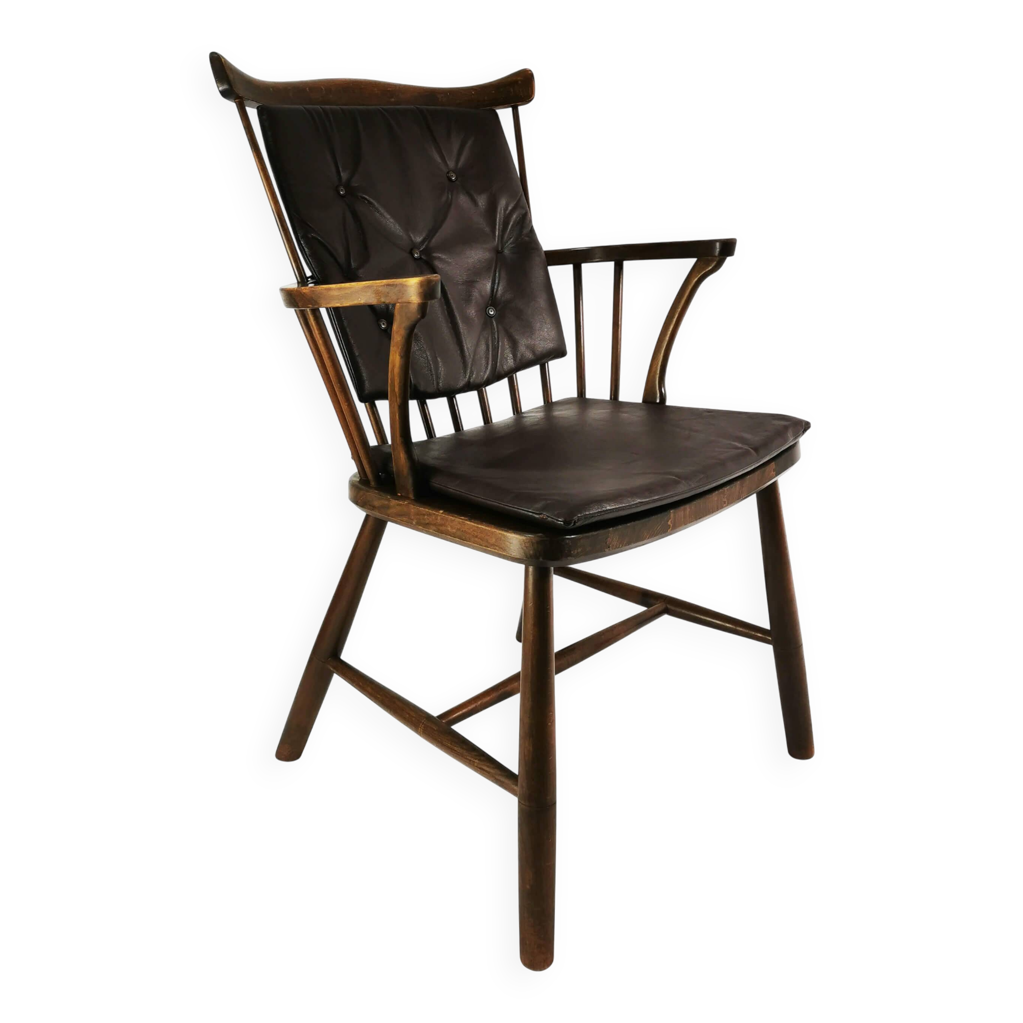 Designer chair, Fredericia Stolefabrik, designed by Borge Mogensen, Denmark