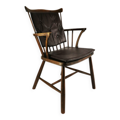 Chaise, fauteuil par Borge Mogensen pour Fredericia Stolefabrik, Danemark