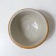 Old small individual butter dish in vintage stoneware