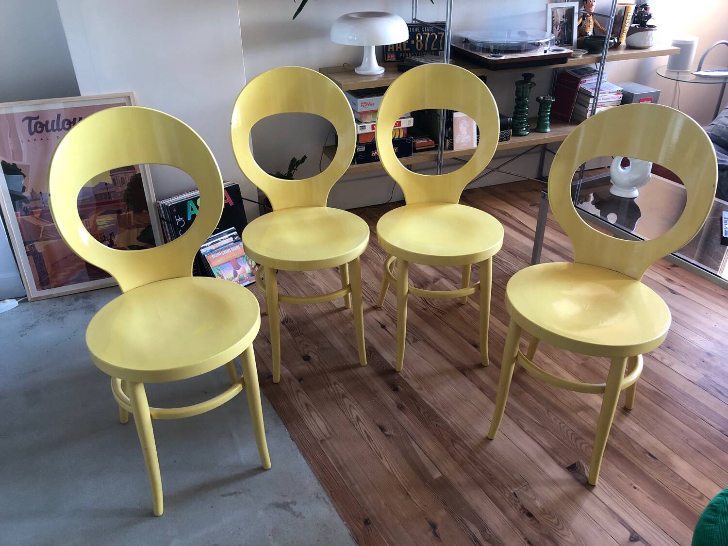 Set of 4 Baumann Seagull chairs