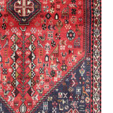 Tapis persan rouge fait à la main  103x158cm