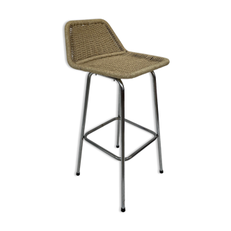 Vintage Dirk van Sliedregt design bar stool Industrial