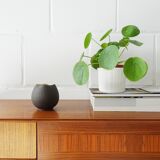 Vase en céramique jaune brun, Andreas Kastl Studio