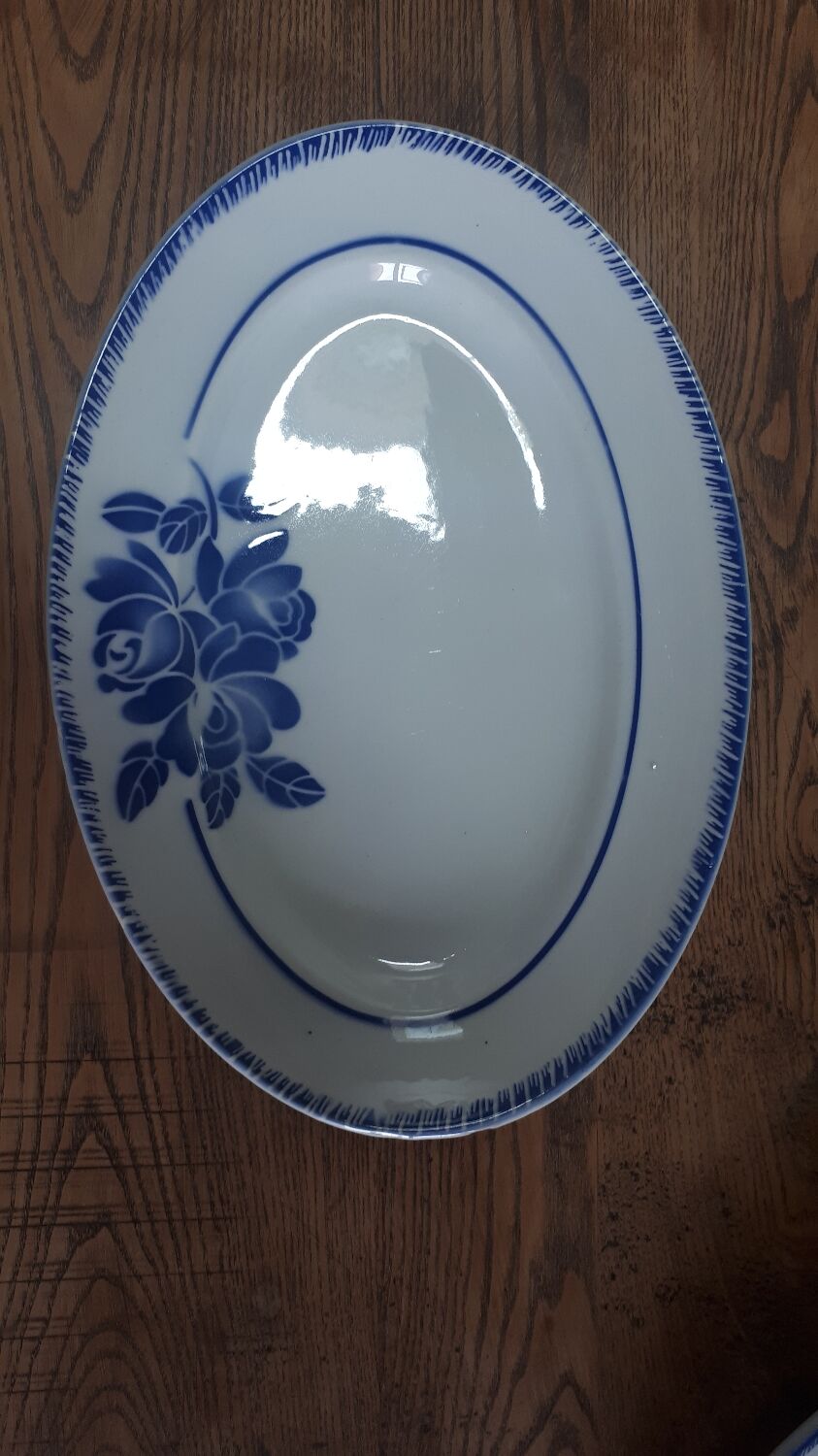 Badonviller Blue Flowers Dish Series
