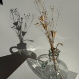 Mini round glass carafe D9 H14.5