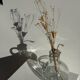 Mini round glass carafe D9 H14.5