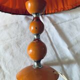 Vintage metal bedside lamp