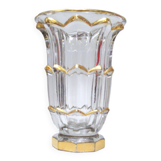 Art Deco glass Medici vase