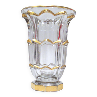 Vase Medicis en verre Art Deco