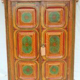 Fenetre indienne polychrome
